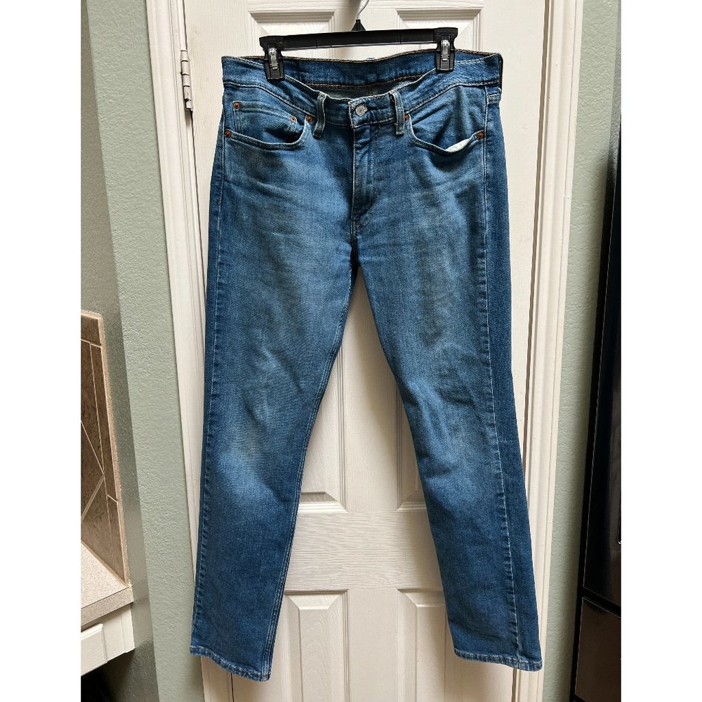 511™ SLIM FIT MEN'S JEANS, Begonia - Medium Wash - Stretch, 34x34